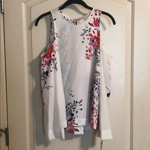 NWT cold shoulder top
